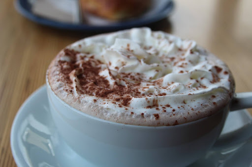 Uprise Bakery's hot chocolate Nov. 26, 24.