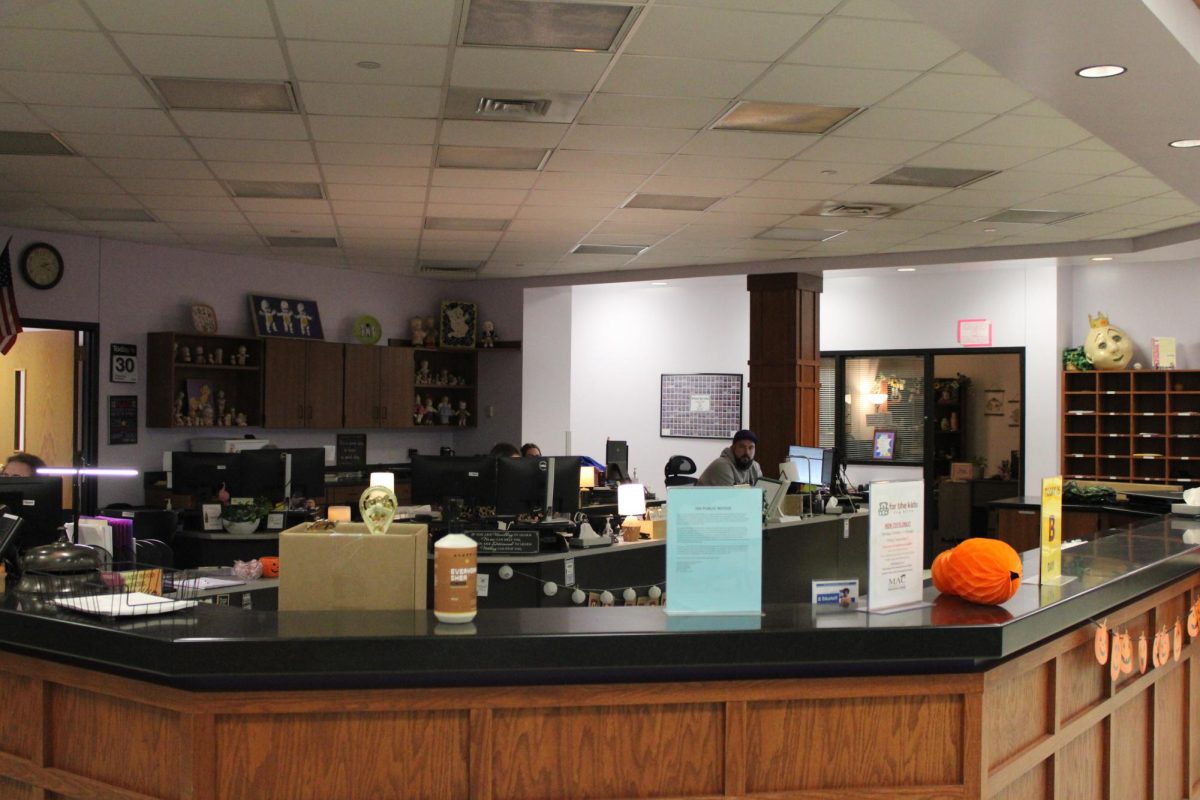 The West Office where admin do their hard work