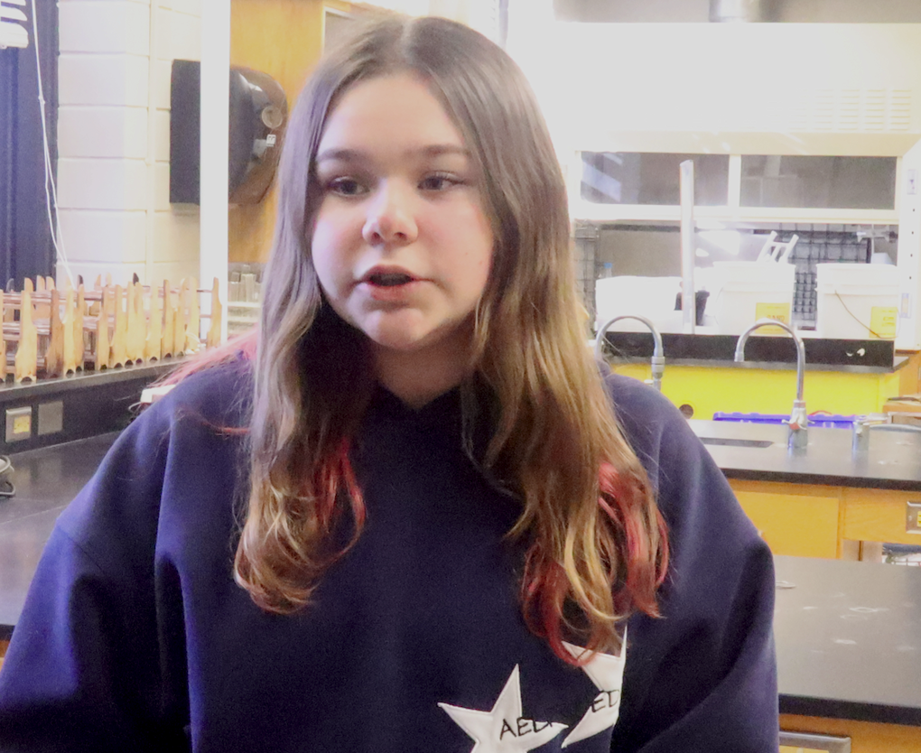 Hickman freshman Lucie Kent expresses her excitement at being in high cchool, and her enjoyment of high school so far. 